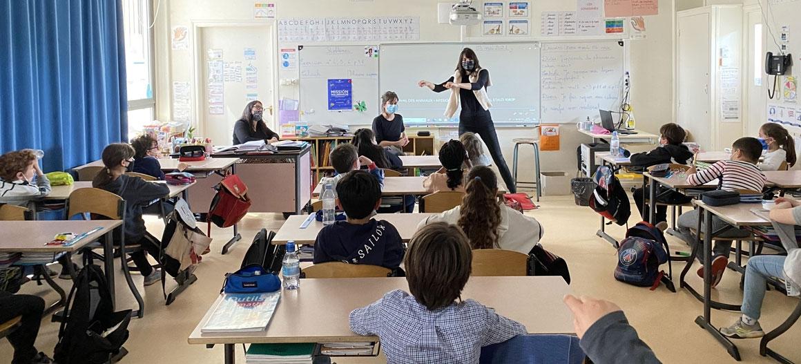 Intervention en école